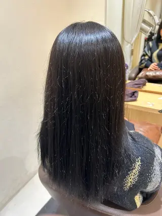 ロング カラー 代田 美月のヘアスタイル