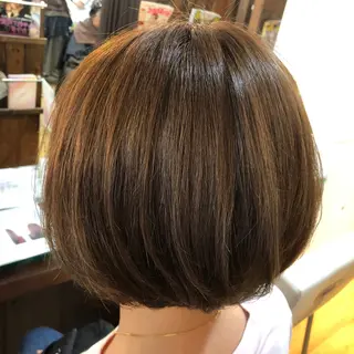 ショート 根岸 真奈美のヘアスタイル