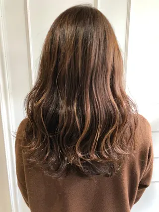 ロング カラー 日野 めぐみのヘアスタイル