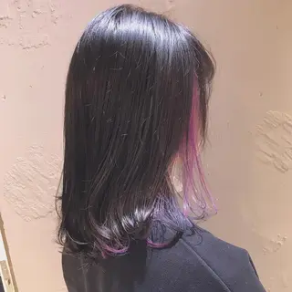 ミディアム カラー ヘアアレンジ 【代表】 たき〜のヘアスタイル