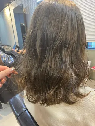 ロング ヘアアレンジ メンズ キッズ ネイル マツエク・マツパ 透明感カラー🤎 ゆりのヘアスタイル