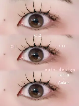 マツエク・マツパ Froom🎀 hinata⋆⭒˚｡のマツエク・マツパデザイン