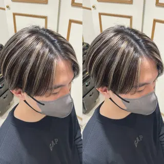 カラー メンズ 髪質改善矯正/カラー /吉祥寺 mariのヘアスタイル