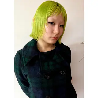 ミディアム 【NIU】 wakakoのヘアスタイル