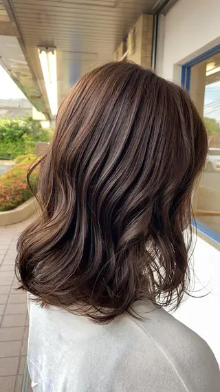 セミロング カラー ヘアアレンジ マツエク・マツパ bal ミナのその他イメージ