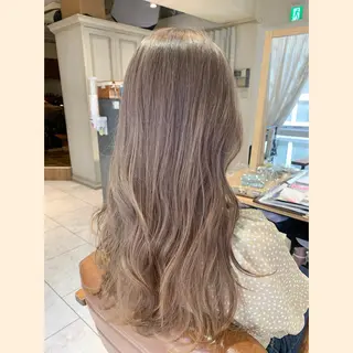 ロング カラー 浅沼 久瑠美のヘアスタイル