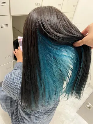 セミロング カラー 🎨ブリーチ職人 店長Takaya🎨のヘアスタイル