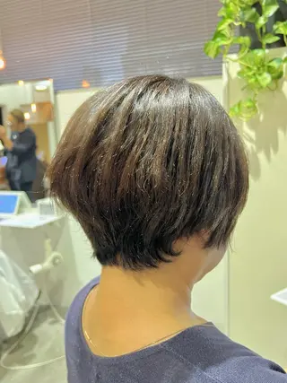 ショート カラー 🌷ショートレイヤー ヘッドスパ🌷鈴木のヘアスタイル