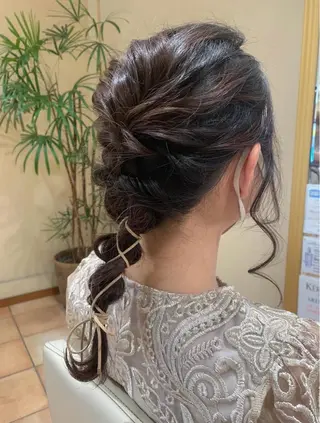 ヘアアレンジ hairandmake NEU所属・🦋ヘアセット募集中 ￤ナナカ🦋のヘアスタイル