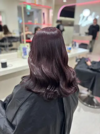 ロング カラー モテ髪ハイトーン🫧 serina🎀池袋のヘアスタイル