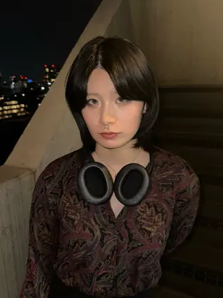 ショート カラー Hiroto/表参道 /暗髪/モード♠️のヘアスタイル