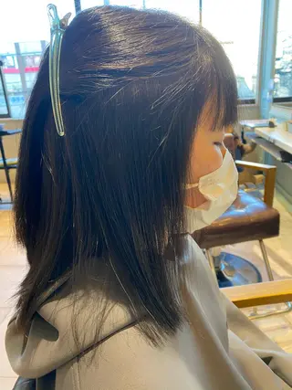 セミロング 角田 雅行のヘアスタイル