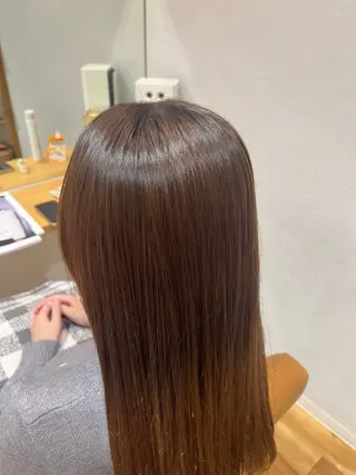 ロング 阿部 楓のヘアスタイル