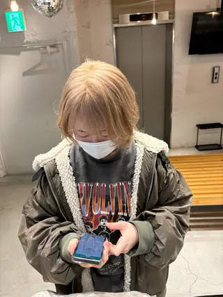 ショート カラー ヘアアレンジ ravens代表 🍀【ヒロム】🍀のヘアスタイル