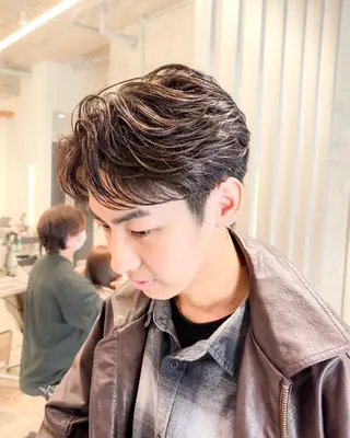 パーマ メンズ 【メンズ縮毛矯正】 FILMS  軍司のヘアスタイル