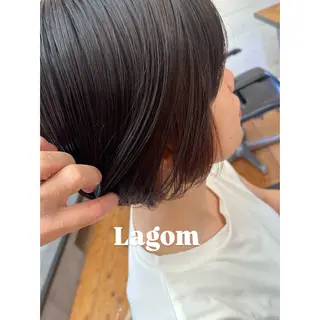 ショート カラー Lagom なかだのヘアスタイル