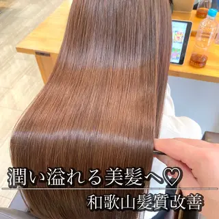 セミロング 和歌山髪質改善 那須優太のヘアスタイル