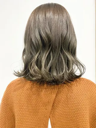 ミディアム カラー ヘアアレンジ ひなの .のその他イメージ