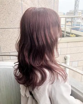 セミロング カラーアンドケアリタ kitamuuuのヘアスタイル