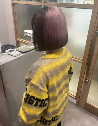 カラー 河原 楓樹のヘアスタイル