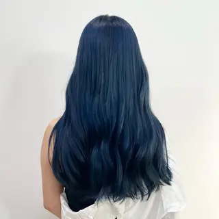 ロング カラー 関野 大悟のヘアスタイル