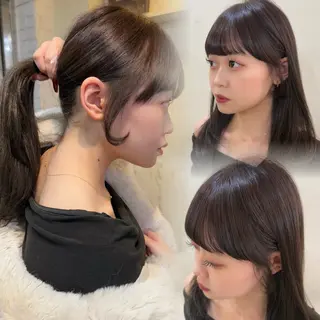 ミディアム カラー 🪐レイヤー/抜け感 カラー/加野彩果🪐のヘアスタイル