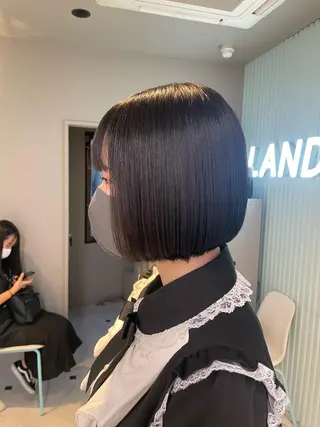 ショート 【美髪矯正/絹髪】 🎀hinano🎀のヘアスタイル