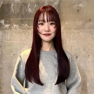 ロング カラー Hana/ハイトーン /レイヤーカットのヘアスタイル