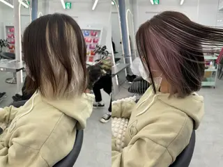 ロング 低ダメージカラー Yoshidaのヘアスタイル