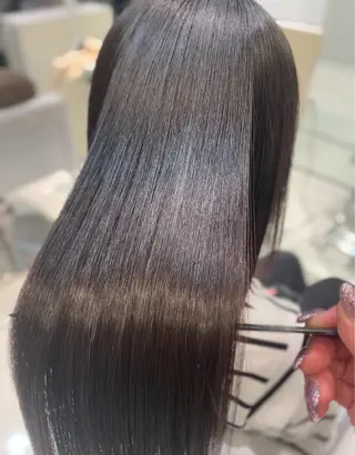 ロング パーマ Ash銀座店💜 misaのヘアスタイル