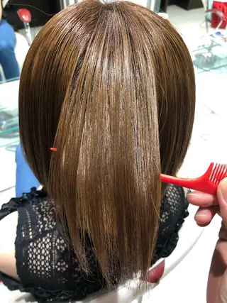 ロング Lumiere 鈴木翔平のヘアスタイル