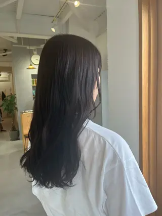 ロング カラー Sugarlu 吉田 晴香のヘアスタイル