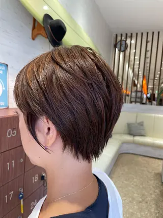 ショート EARTH検見川浜 鈴木学のヘアスタイル