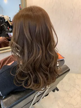 ミディアム カラー ☆毎月先着15名まで ☆シバタユートのヘアスタイル