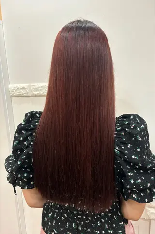 ロング 中谷 幸音のヘアスタイル