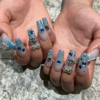 ネイル アクリルスカルプ𓆈 RounGe町田店のネイルデザイン