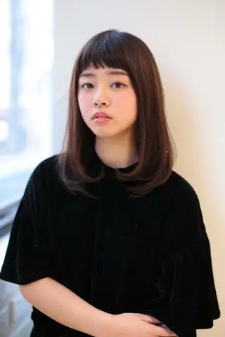 ミディアム 青木 大輔のヘアスタイル
