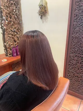 セミロング 白鳥 悠斗のヘアスタイル
