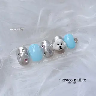 ネイル lili.nail y2k/長さ出しのネイルデザイン
