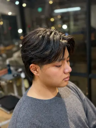 ショート パーマ メンズ BELO/ yuzuのヘアスタイル