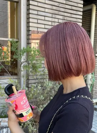 カラー メンズカット パーマRISAのヘアスタイル