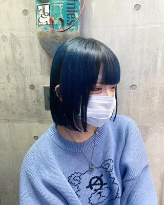 ショート カラー ハイトーン/メンズ/ ウルフ特化   小松のヘアスタイル