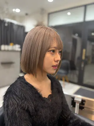 ミディアム 美容室シャルム⭐️ 清水　勇希🩷のヘアスタイル
