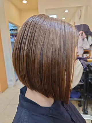 ショート カラー オリーブ南森町店 タニモトのヘアスタイル