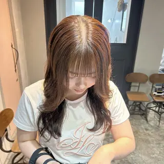 ロング カラー RINO/似合わせ /女性専用𖧷のヘアスタイル