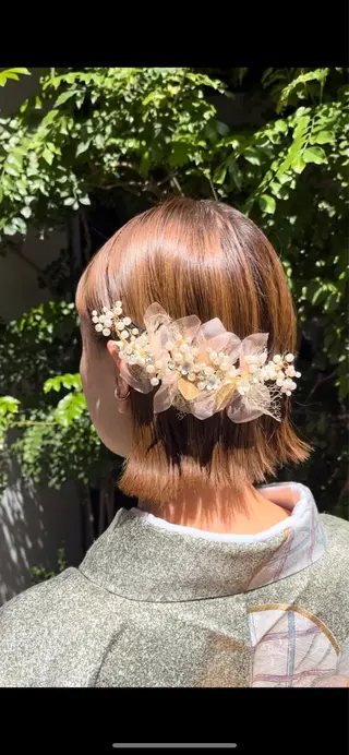 ミディアム 早稲田 千尋のヘアスタイル
