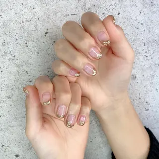 ミディアム カラー パーマ ヘアアレンジ メンズ キッズ ネイル マツエク・マツパ Salon Ｋのネイルデザイン