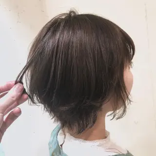 ショート カラー パーマ ヘアアレンジ 【ツヤ髪美容師】 ツダケイスケのヘアスタイル
