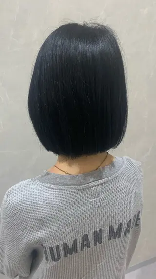 ミディアム カラー 癖毛改善縮毛矯正 /中山なかやまのヘアスタイル
