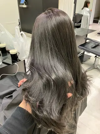 ロング カラー 💖ブリーチなし透明 感💖ASAHIのヘアスタイル